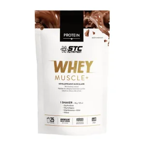STC NUTRITION WHEY MUSCLE+ AROMĂ DE CIOCOLATĂ 750 G