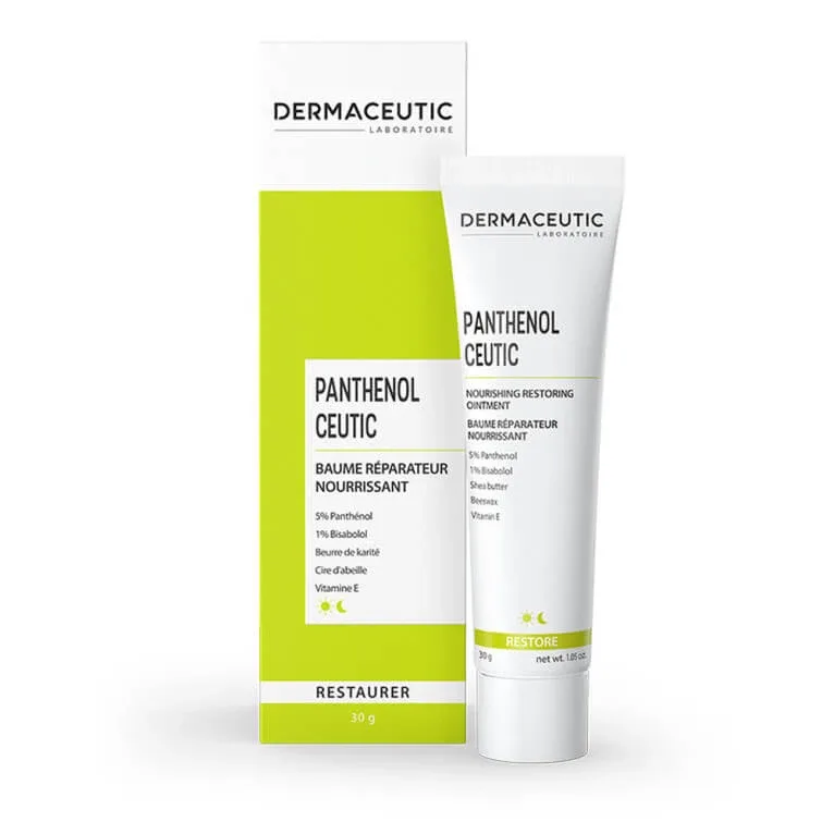 DERMACEUTIC PANTHENOL CEUTIC BALSAM REGENERANT ȘI HRĂNITOR 30G — preț și oferte
