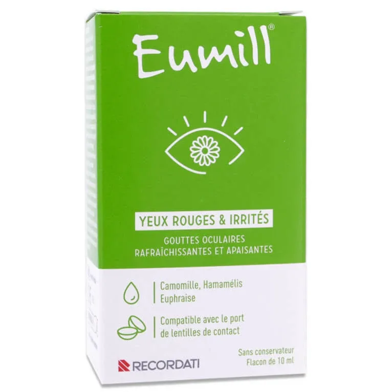 EUMILL PICĂTURI OCULARE PENTRU OCHI ROȘII ȘI IRITAȚI 10 ML — preț și oferte