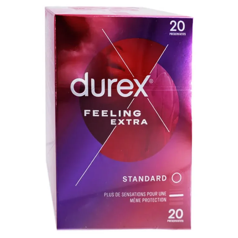 DUREX FEELING EXTRA STANDARD 20 PREZERVATIVE — preț și oferte