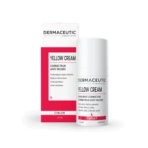 DERMACEUTIC CREMĂ CORECTORĂ GALBENĂ ÎMPOTRIVA PETELOR 15 ML