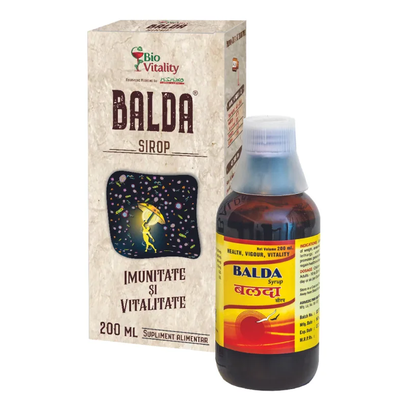 Sirop Balda  200ml, Bio Vitality — preț și oferte