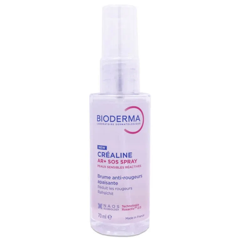 BIODERMA CRÉALINE AR+ SOS SPRAY ANTI-ROȘEAȚĂ 70 ml — preț și oferte