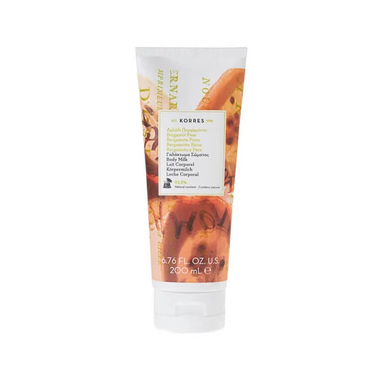 KORRES LOIUNE DE CORP CU BERGAMOTĂ ȘI PARĂ 200 ML — preț și oferte