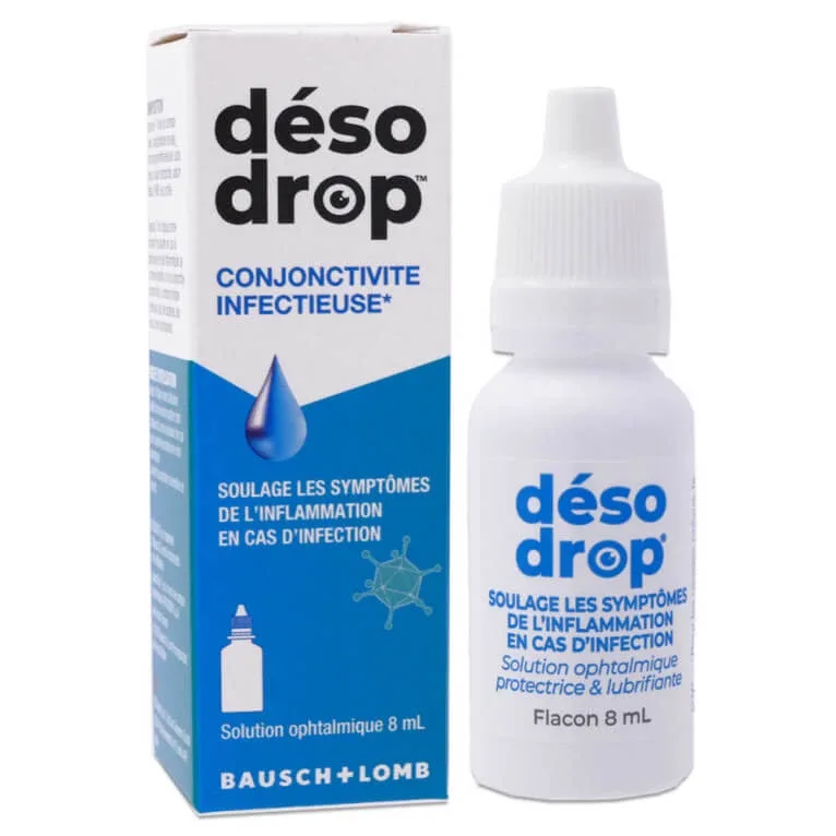 DESODROP CONJUNCTIVITĂȚI INFECȚIOASE 8 ML — preț și oferte