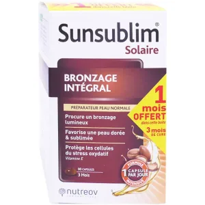 NUTREOV SUNSUBLIM BRONZARE INTEGRALĂ 90 DE CAPSULE
