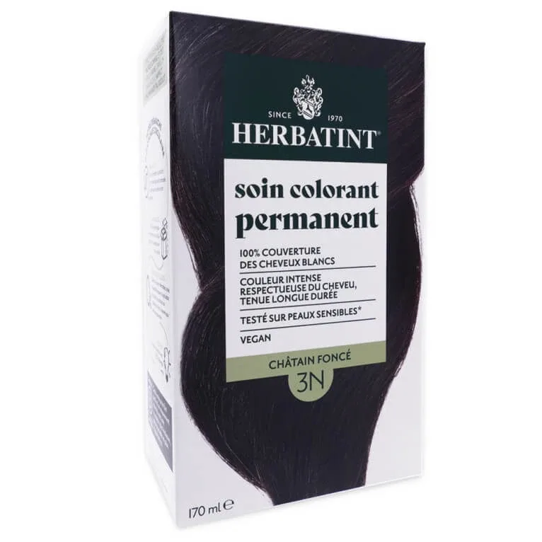 HERBATINT TRATAMENT COLORANT CASTAN ÎNCHIS 3N 170 ML — preț și oferte