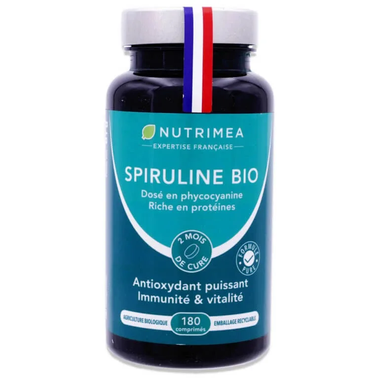 NUTRIMEA SPIRULINĂ ECOLOGICĂ 180 DE CAPSULE — preț și oferte