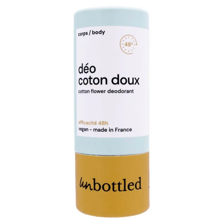UNBOTTLED DEZODORANT CU BUMBAC MOALE 48H — preț și oferte
