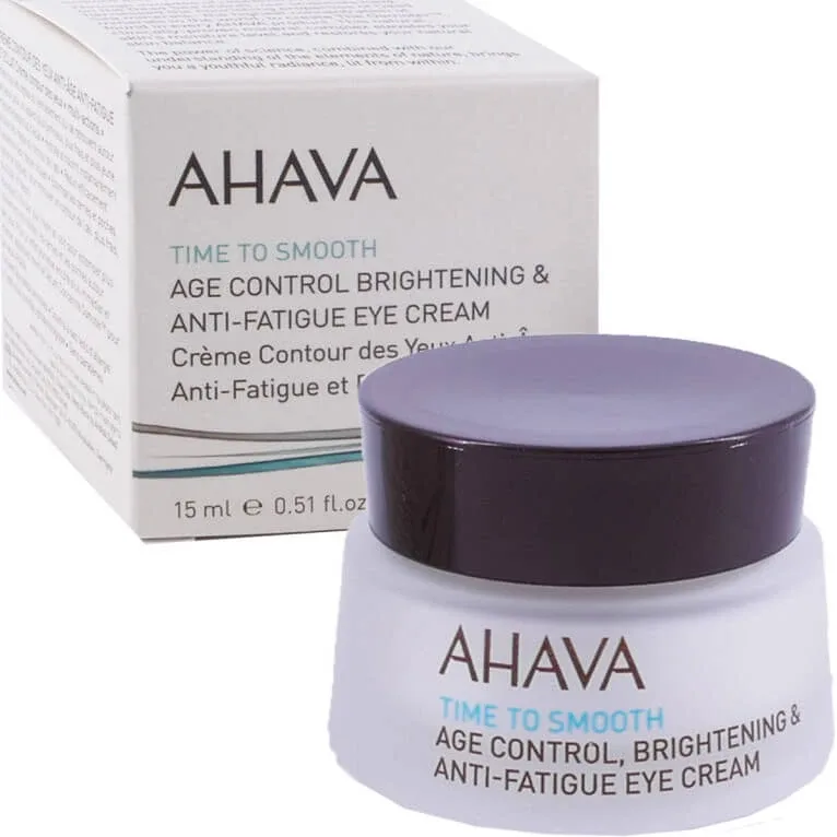 AHAVA TIME TO SMOOTH CREMĂ ANTI-OBOSEALĂ PENTRU OCHI 15 ML — preț și oferte
