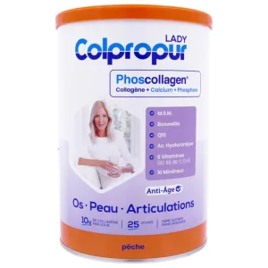 COLPROPUR LADY PHOSCOLLAGEN CU AROMĂ DE PIERSICĂ 340 G
