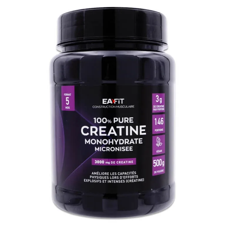EAFIT 100% CREATINĂ MONOHIDRAT PURĂ 500 G — preț și oferte