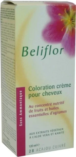 BELIFLOR CREMĂ DE VOPIRE 28 ACAJOU CUIVRE 120 ML