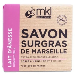 MKL SĂPUN SURGRAS DIN MARSEILLE CU LAPTE DE MĂGARĂ 100G