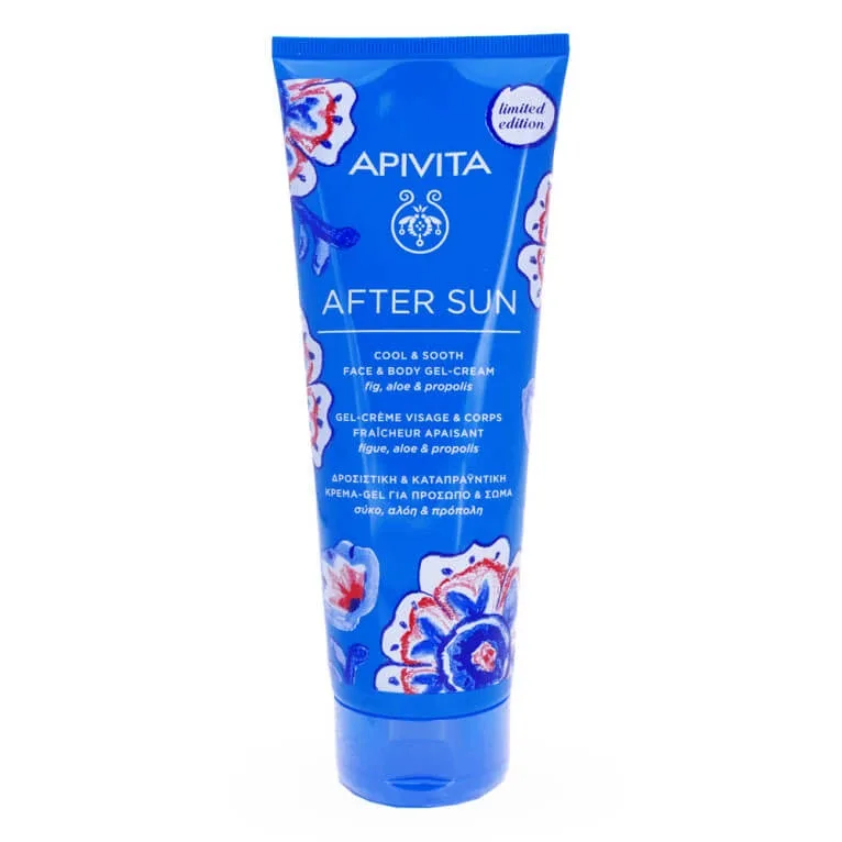 APIVITA AFTER SUN GEL-CREMĂ RĂCORITOR ȘI CALMANT PENTRU FAȚĂ ȘI CORP 200 ML — preț și oferte