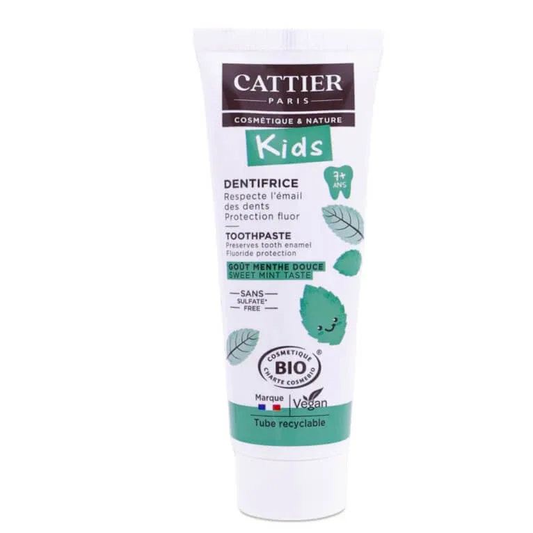 CATTIER BIO KIDS Pastă de dinți cu mentă delicată 50 ml — preț și oferte