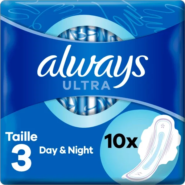ALWAYS ULTRA DAY & NIGHT 10 șervețele 3 — preț și oferte