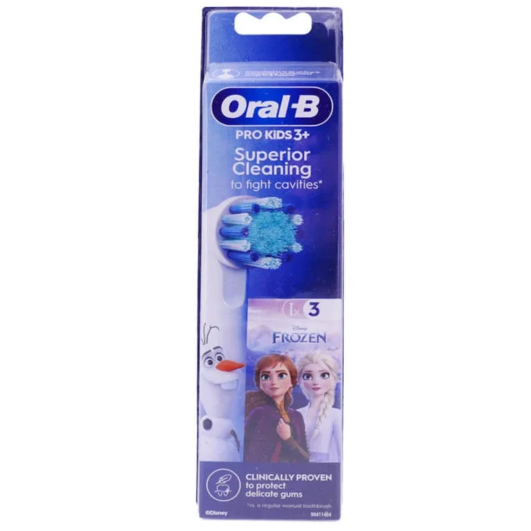 ORAL B PRO - Rezerve pentru periuța de dinți pentru copii de peste 3 ani – Regina Zăpezii — preț și oferte
