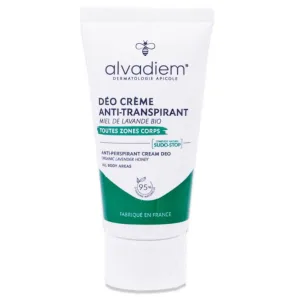 ALVADIEM DEO CREMĂ ANTITRANSPIRANTĂ CU MIERE DE LAVANDĂ ECOLOGICĂ 50 ML