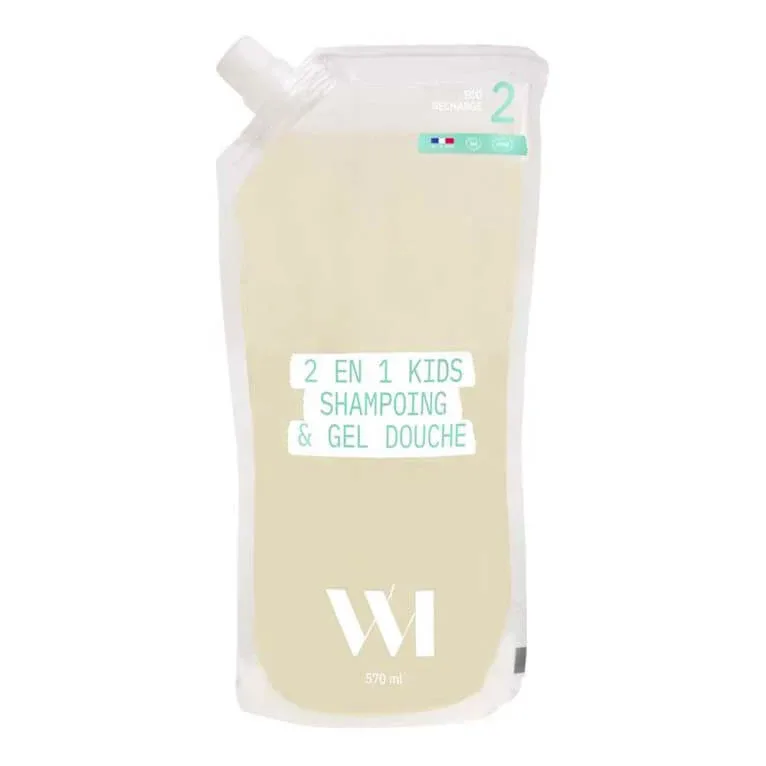 WHATMATTERS 2 ÎN 1 ȘAMPON ȘI GEL DE DUȘ PENTRU COPII ECO, REÎNCĂRCARE 570 ML — preț și oferte