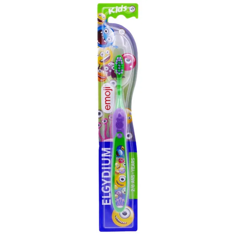ELGYDIUM PERIUȚĂ DE DINȚI PENTRU COPII EMOJI 2-6 ANI MONSTRUL — preț și oferte