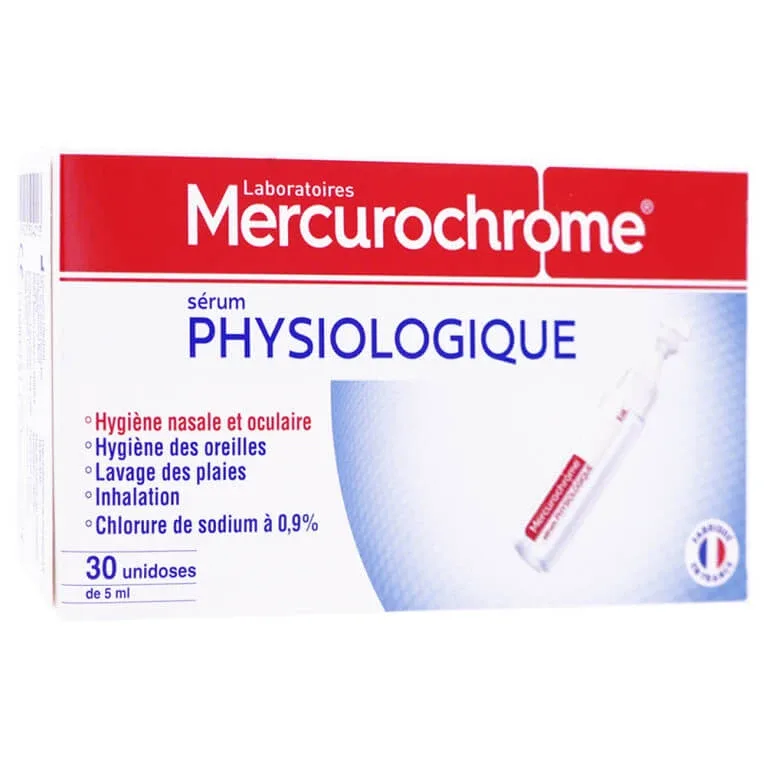 MERCUROCHROME SER FIZIOLOGIC 30 DOZE UNITARE — preț și oferte