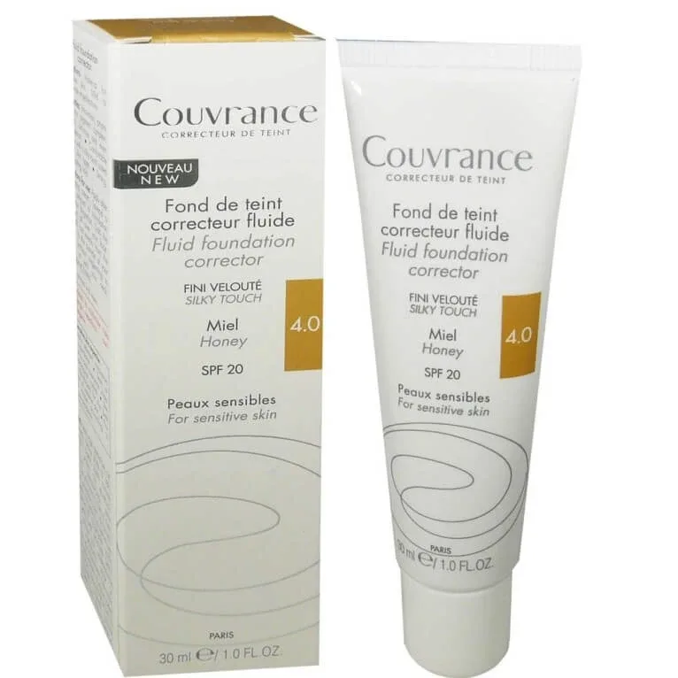 AVENE COUVRANCE Fond de ten 4.0 MIEL SPF 20 30 ml — preț și oferte