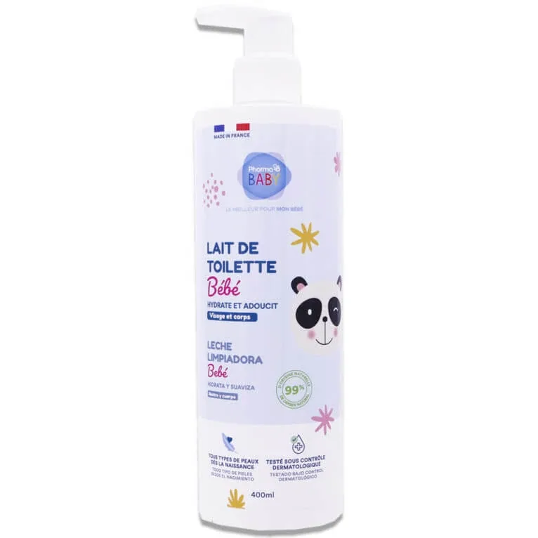 PHARMABABY LOȚIUNE DE CURĂȚARE PENTRU BEBELUȘI 400 ML — preț și oferte