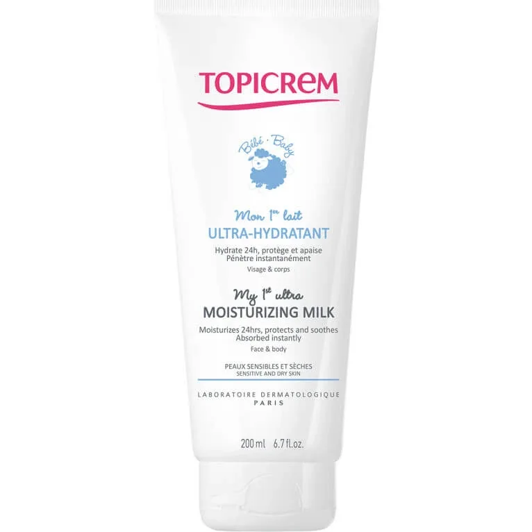 TOPICREM PRIMUL MEU LAPTE DE CURĂȚARE ULTRA-HIDRATANT 200 ML — preț și oferte
