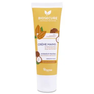 BIOSECURE CREMĂ DE MÂINI CU CAIS ȘI UNU DE KARITÉ ECOLOGIC 100 ML