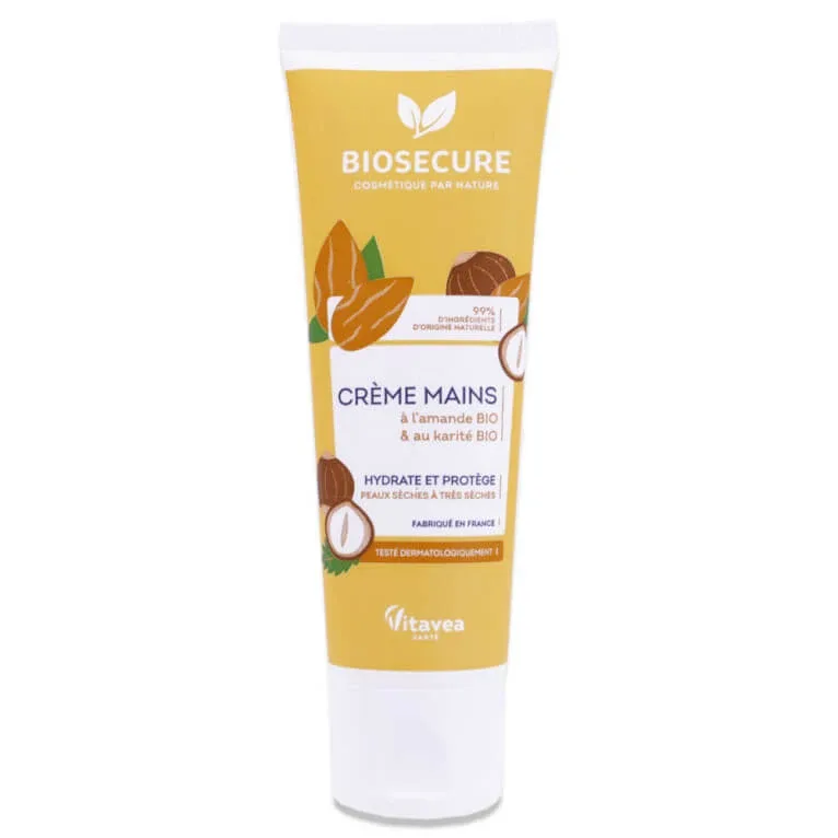 BIOSECURE CREMĂ DE MÂINI CU CAIS ȘI UNU DE KARITÉ ECOLOGIC 100 ML — preț și oferte