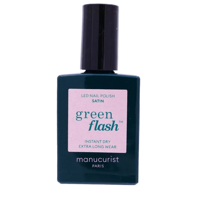 MANUCURIST GREEN FLASH LAC DE UNGHII SATINAT 15 ML — preț și oferte