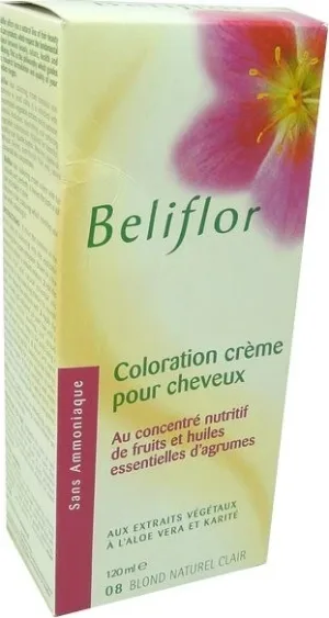 BELIFLOR CREMĂ DE VOPIT 8 BLOND NATURAL DESCHIS 120 ML