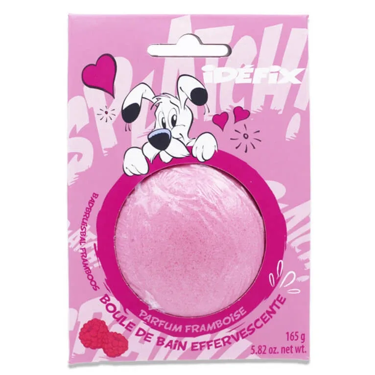 LE COMPTOIR DU BAIN IDEFIX BILĂ DE BAIE EFERVESCENTĂ CU AROMĂ DE ZMEURĂ 165 G — preț și oferte