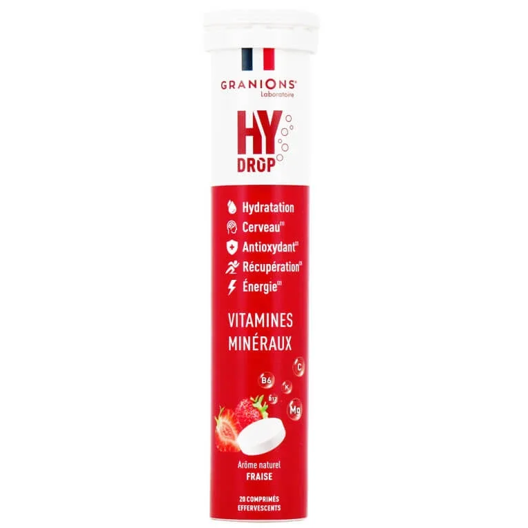 GRANIONS HYDROP FRAISE 20 COMPRIMATE EFERVESCENTE — preț și oferte