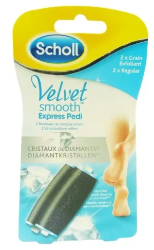 SCHOLL VELVET SMOOTH RECHARGE EXPRESS PEDI EXFOLIANT