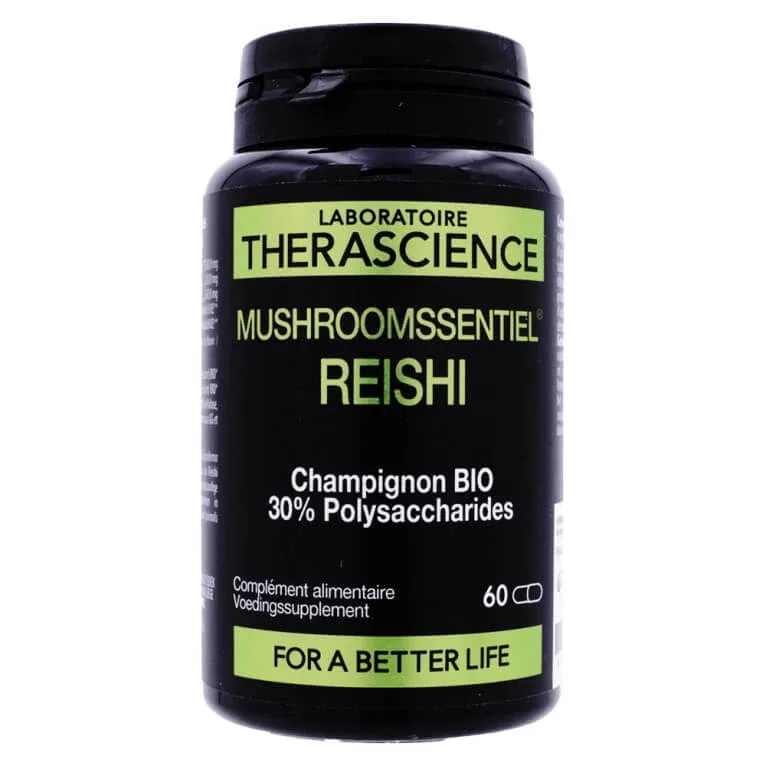 THERASCIENCE MUSHROOMSSENTIEL REISHI 60 CAPSULE — preț și oferte
