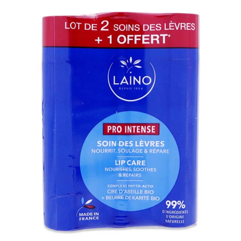 LAINO PRO INTENSE ÎNGRIJIREA BUZELOR SET DE 3X4G — preț și oferte
