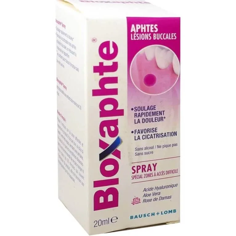 BLOXAPHTE SPRAY PENTRU LEZIUNI BUCCALE 20 ML — preț și oferte