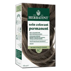 HERBATINT TRATAMENT COLORANT BLOND ÎNCHIS CENUȘIU 6C 170 ML