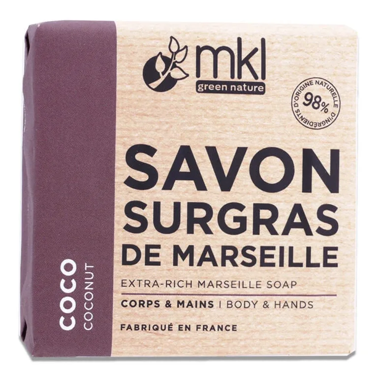 MKL SĂPUN DE MARSEILLE CU CONȚINUT RIDICAT DE ULEI DE COCOS 100G — preț și oferte