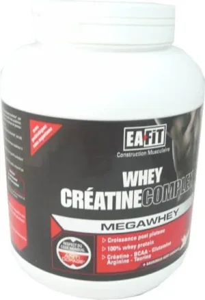 EAFIT CREATINE COMPLEX MEGAWHEY CIOCOLATĂ 750 GR