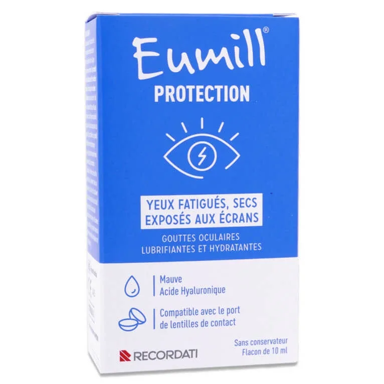 EUMILL PROTECTION PICĂTURI OCULARE PENTRU OCHI OBIȘNUIȚI 10 ML — preț și oferte