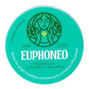 EUPHONEO 50 pastile cu aromă de mentă și eucalipt