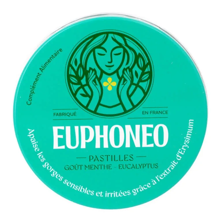 EUPHONEO 50 pastile cu aromă de mentă și eucalipt — preț și oferte
