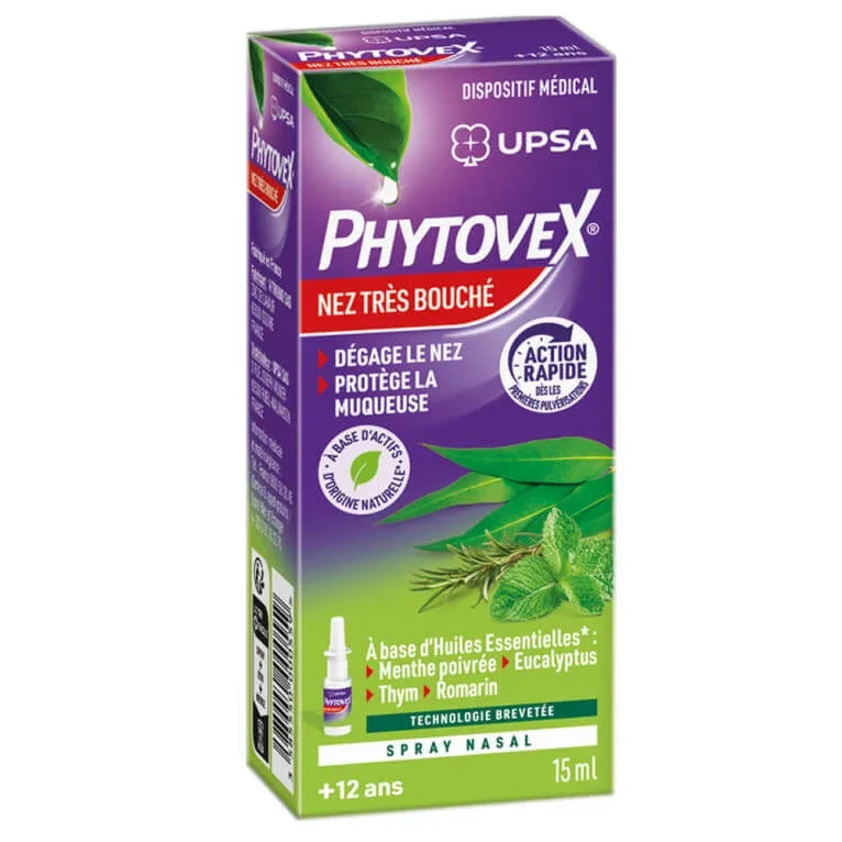 UPSA PHYTOVEX NAS FOARTE ÎNfundat – Spray nazal 15 ml — preț și oferte