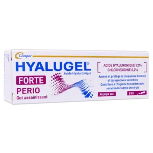 HYALUGEL FORTE PERIO – Gel bucal cu efect de calmare, 8 ml