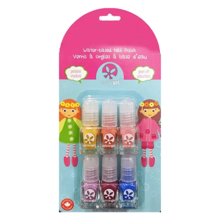 SUNCOAT GIRL KIT 6 MINI LACURI DE UNGHII — preț și oferte