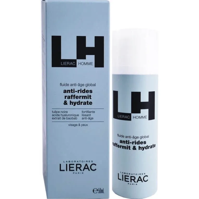 LIERAC PENTRU BĂRBAȚI SERUM ANTI-ÎMBĂTRÂNIRE GLOBAL 50 ML — preț și oferte