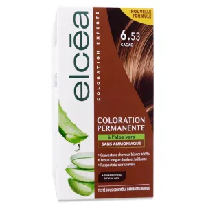 ELCEA VOPSEA DE PĂR PERMANENTĂ CU ALOE VERA ȘI CACAO Nr. 6.53